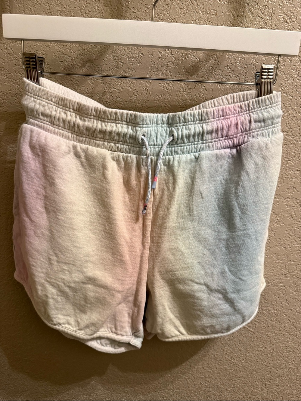 Casual Tie-Dye Pastel Girl’s Lounge Shorts